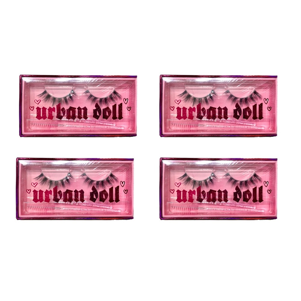 4 SEALED - Urban Doll (Urban Dollz) - Bedroom Eyes False‎ Lashes - Extensions
